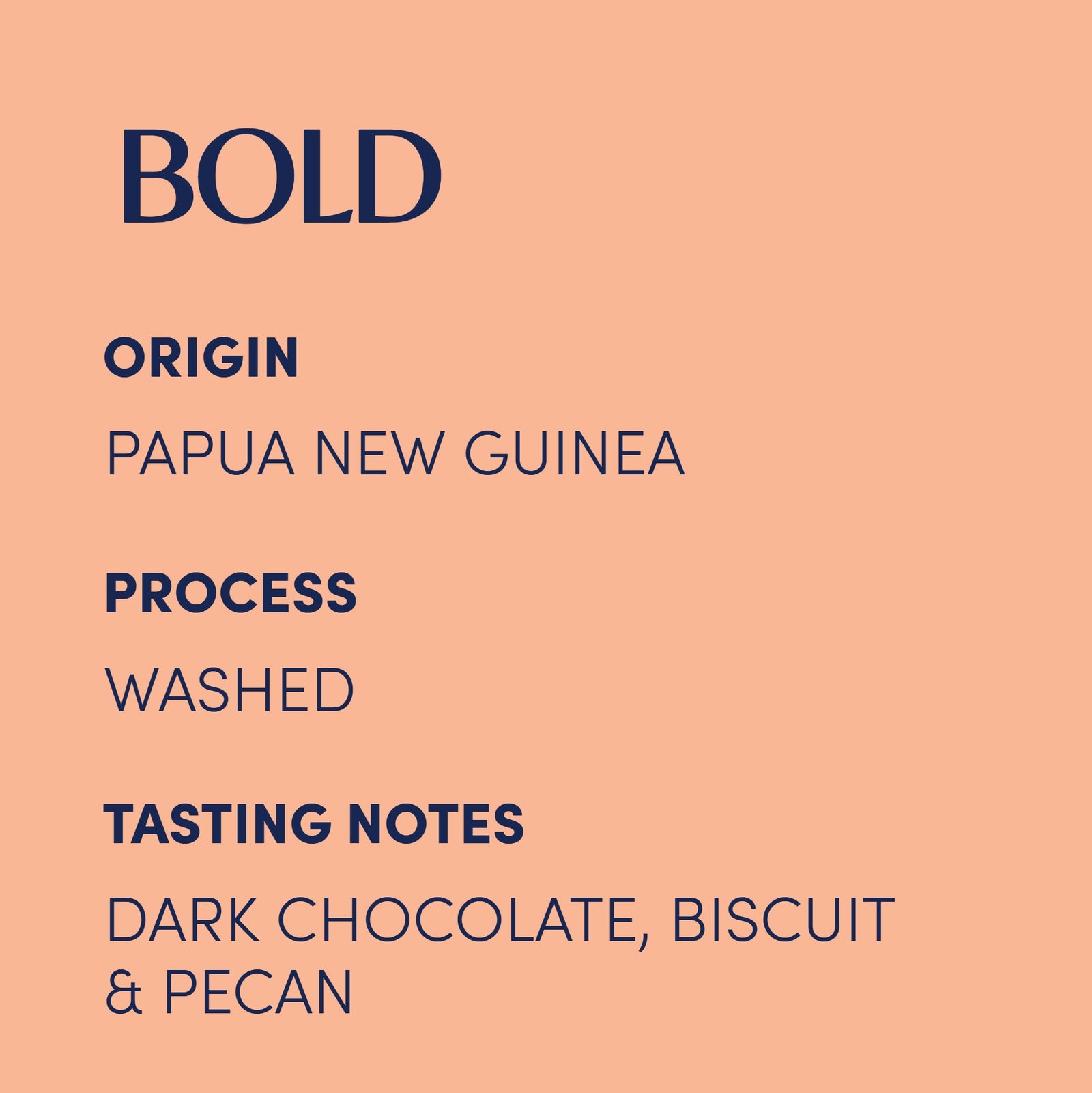 Eclipse Coffee Roasters Siane Chimbu Papua New Guinea whole bean coffee, 300g bag, washed process with notes of stone fruit and brown sugar